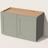 Hampton Bay Westfield Dusk Gray Shaker Wall Kitchen Bridge Cabinet