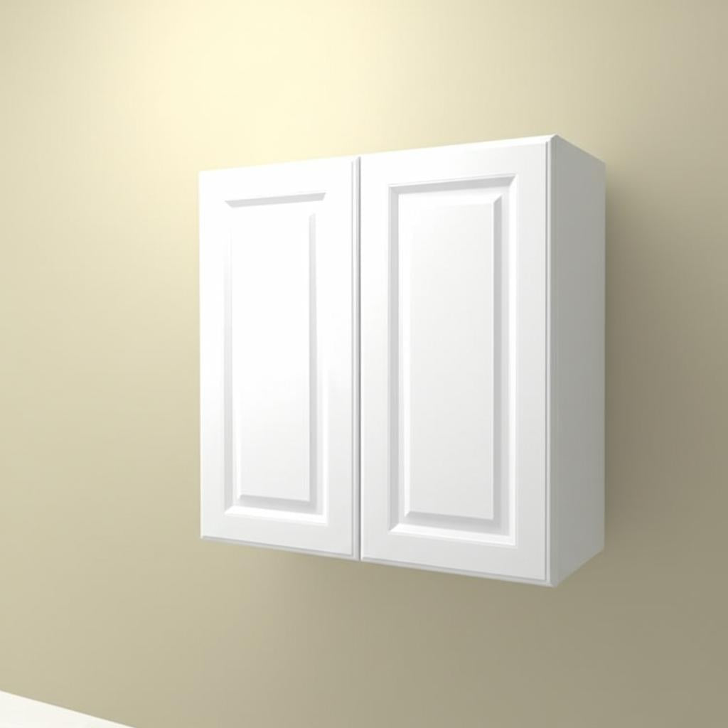 Hampton Bay Designer Series Elgin Assembled Wall Kitchen Cabinet in White