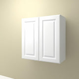 Hampton Bay Designer Series Elgin Assembled Wall Kitchen Cabinet in White