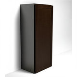 Hampton Bay Shaker Wall Kitchen Cabinet in Java - 18 in. W x 12 in. D x 42 in. H