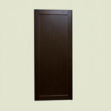 Hampton Bay Shaker Wall Kitchen Cabinet in Java - 18 in. W x 12 in. D x 42 in. H