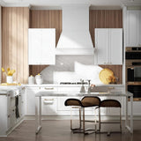 Hampton Bay Designer Series Elgin Wall Kitchen Cabinet, 24x36x12 in, White