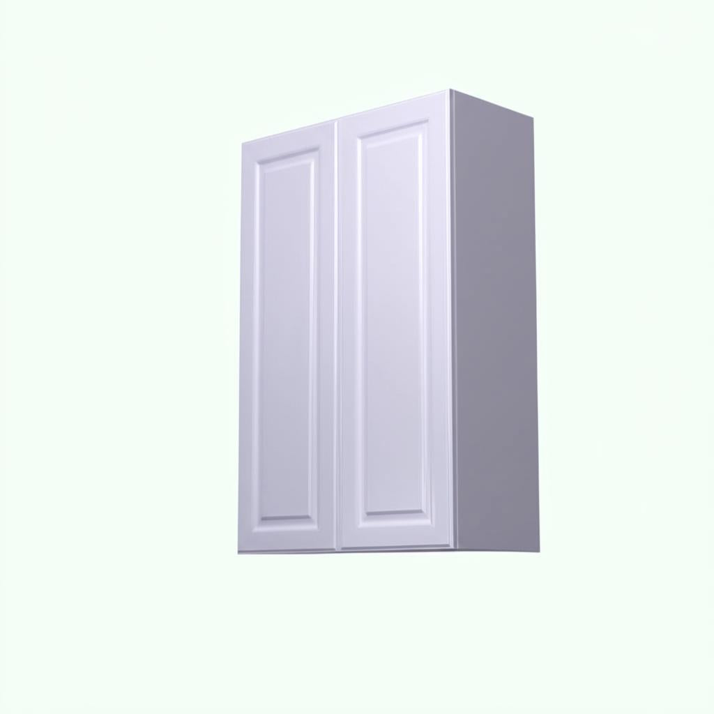 Hampton Bay Designer Series Elgin Wall Kitchen Cabinet, 24x36x12 in, White