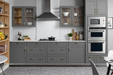 Hampton Bay Designer Series Melvern Storm Gray Shaker Assembled Wall Kitchen Cabinet