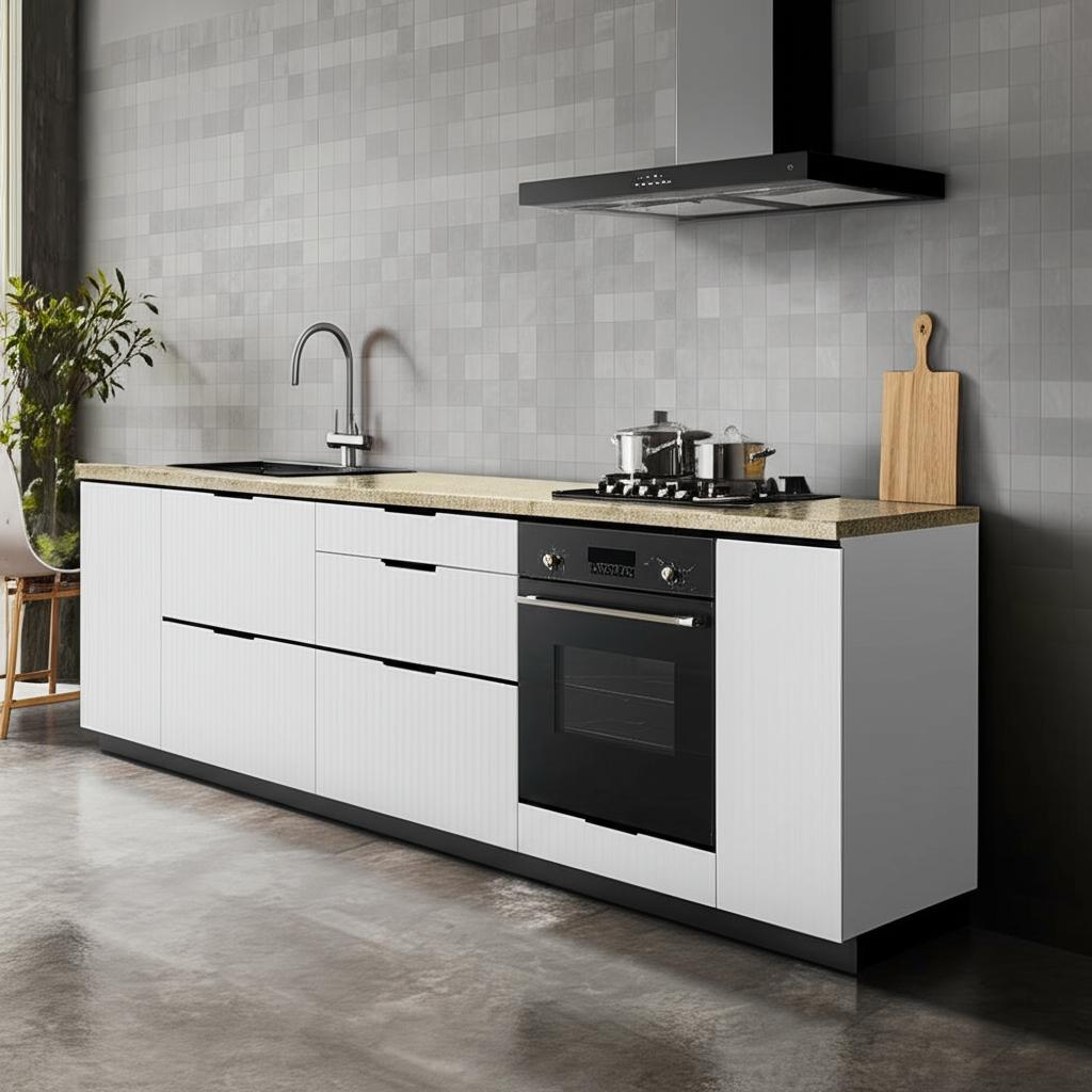 Hampton Bay Designer Series Edgeley Wall Kitchen Cabinet, 9x30x12 in, White