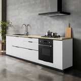 Hampton Bay Designer Series Edgeley Wall Kitchen Cabinet, 9x30x12 in, White