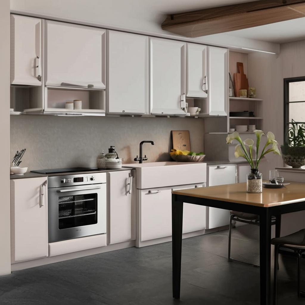 Hampton Bay Designer Series Edgeley Wall Kitchen Cabinet in White