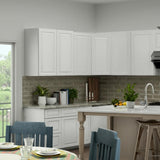 Hampton Bay Designer Series Elgin Assembled Wall Kitchen Cabinet in White