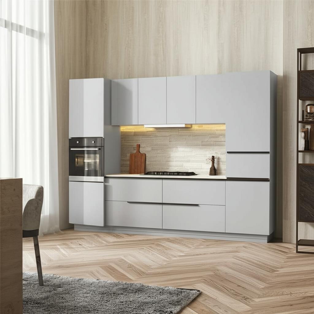 Hampton Bay Designer Series Edgeley Wall Kitchen Cabinet in White