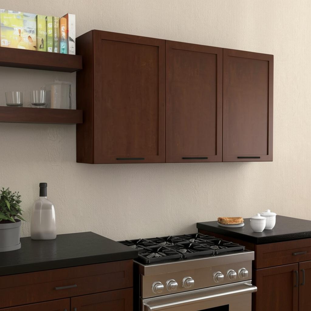 Hampton Bay Designer Series Soleste Assembled Wall Kitchen Cabinet in Spice