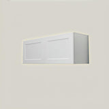 Hampton Bay Designer Series Melvern Assembled Wall Kitchen Cabinet in White