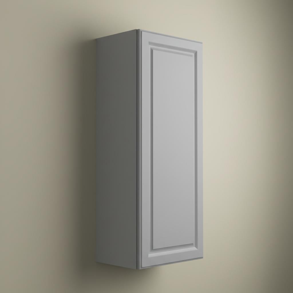 Hampton Bay Designer Series Elgin Wall Kitchen Cabinet in Heron Gray