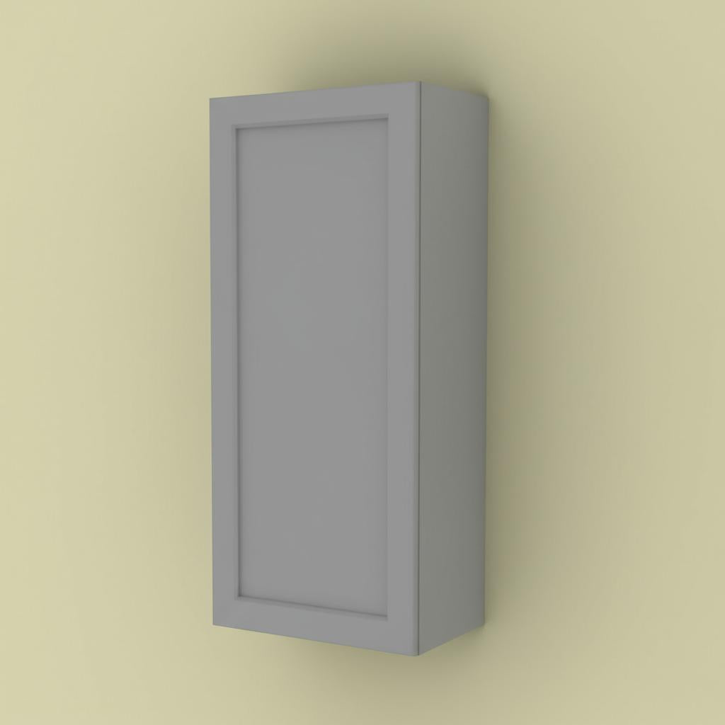 Hampton Bay Designer Series Melvern Storm Gray Shaker Wall Kitchen Cabinet
