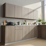 Hampton Bay Designer Series Edgeley Wall Kitchen Cabinet in Driftwood