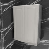 Hampton Bay Designer Series Elgin Wall Kitchen Cabinet in Heron Gray