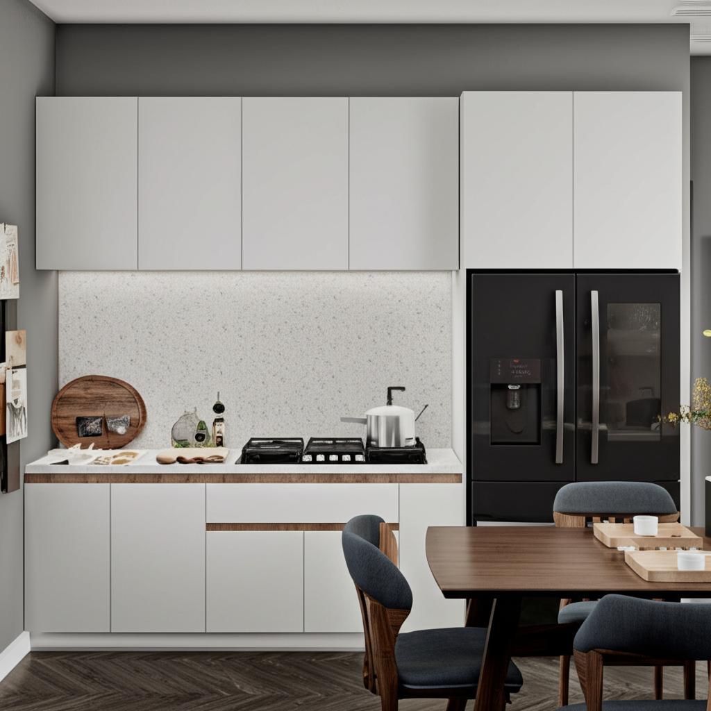 Hampton Bay Designer Series Edgeley Assembled Wall Kitchen Cabinet in White