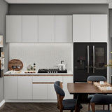 Hampton Bay Designer Series Edgeley Assembled Wall Kitchen Cabinet in White