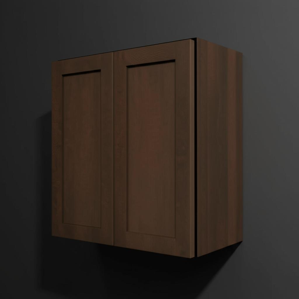 Hampton Bay Edson Shaker Wall Cabinet in Dusk