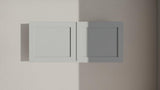 Hampton Bay Designer Series Melvern Wall Kitchen Cabinet in Heron Gray