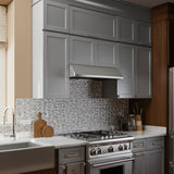 Hampton Bay Designer Series Melvern Wall Kitchen Cabinet in Heron Gray