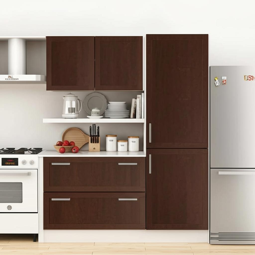 Hampton Bay Designer Series Soleste Wall Kitchen Cabinet in Spice