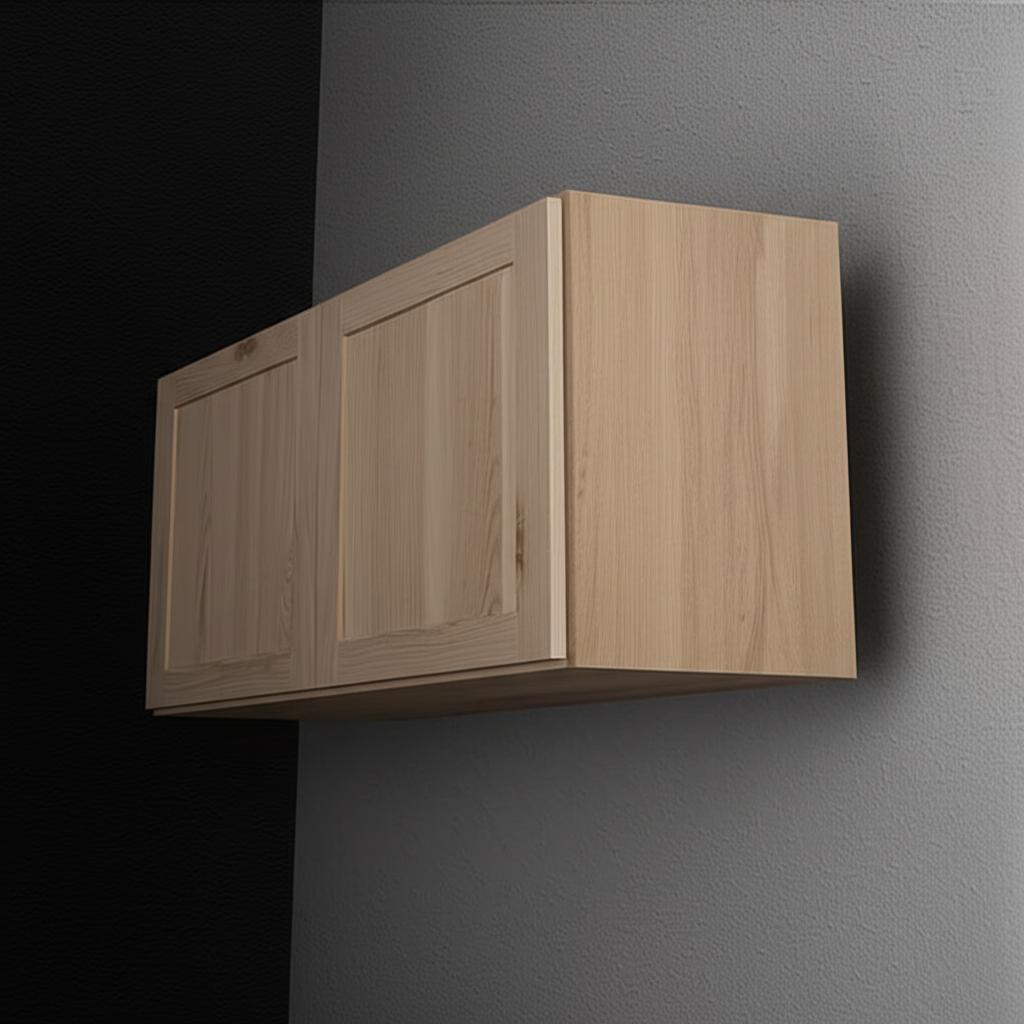 Hampton Bay Sinclair 15 in. W x 12 in. D x 36 in. H Assembled Wall Bridge Cabinet in Shaker Light Oak