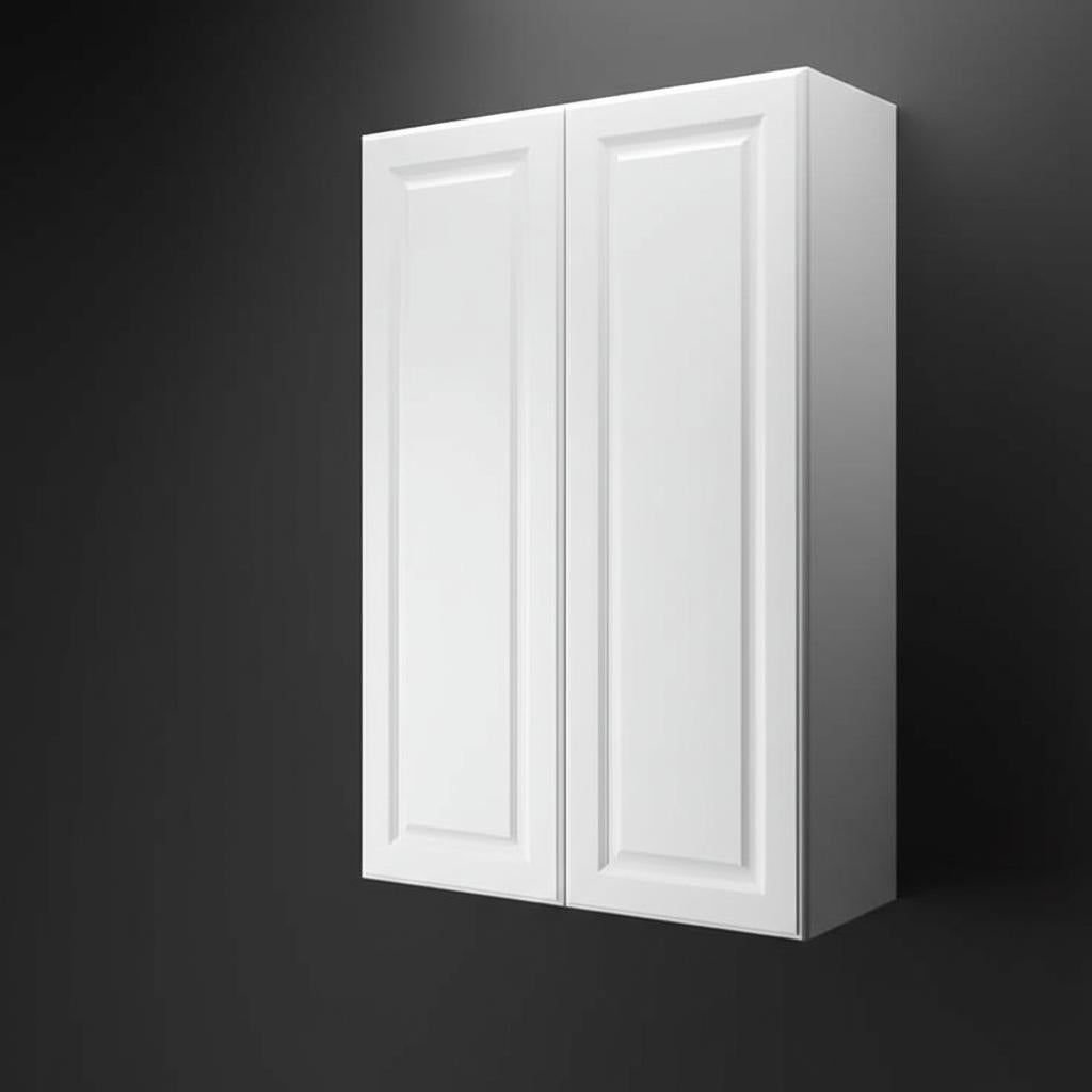 Hampton Bay Designer Series Elgin Wall Kitchen Cabinet in White