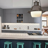 Hampton Bay Designer Series Melvern Wall Kitchen Cabinet in Heron Gray