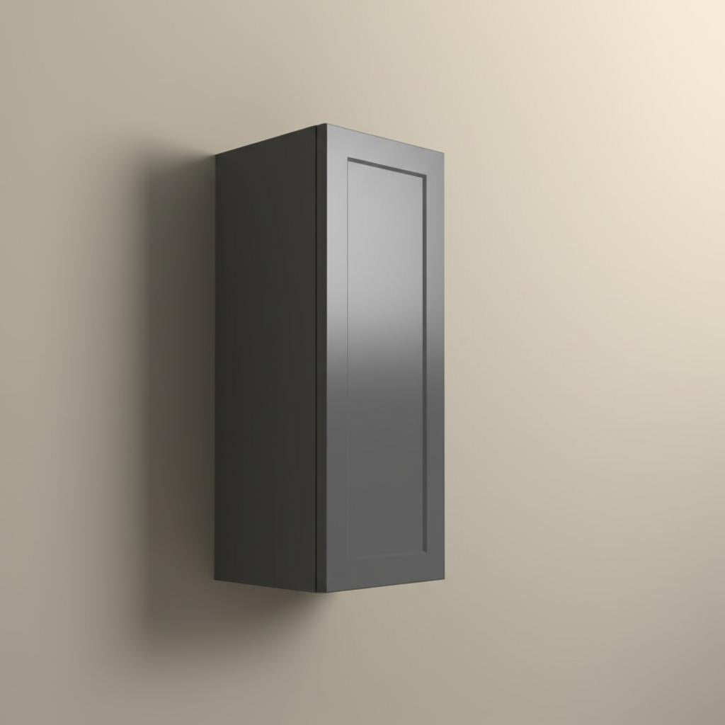 Hampton Bay Designer Series Melvern Storm Gray Shaker Wall Kitchen Cabinet