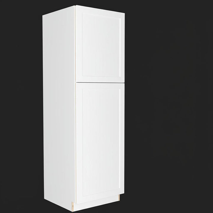 Hampton Bay Cambridge White Shaker Pantry Cabinet with Adjustable Shelves