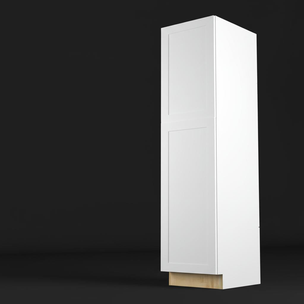 Hampton Bay Avondale 90-Inch Alpine White Shaker Pantry Cabinet
