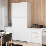 Hampton Bay Avondale 90-Inch Alpine White Shaker Pantry Cabinet
