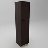 Hampton Bay Shaker Pantry Cabinet in Java - 18" W x 24" D x 90" H