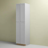 Hampton Bay Designer Series Melvern Pantry Kitchen Cabinet in Heron Gray