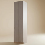 Hampton Bay Designer Series Edgeley Pantry Cabinet in Driftwood