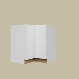 Hampton Bay Designer Series Edgeley EZ Reach Corner Base Kitchen Cabinet in White