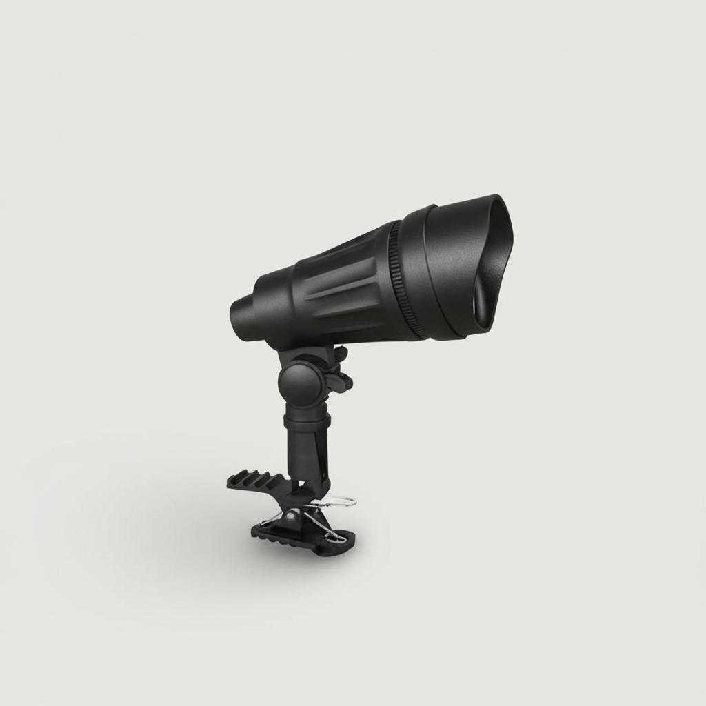 Hampton Bay Millennium Black Adjustable LED Landscape Spot Light
