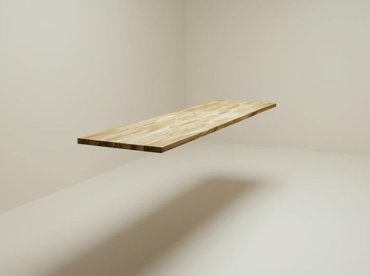 Hampton Bay 8 ft. Unfinished Teak Butcher Block Countertop