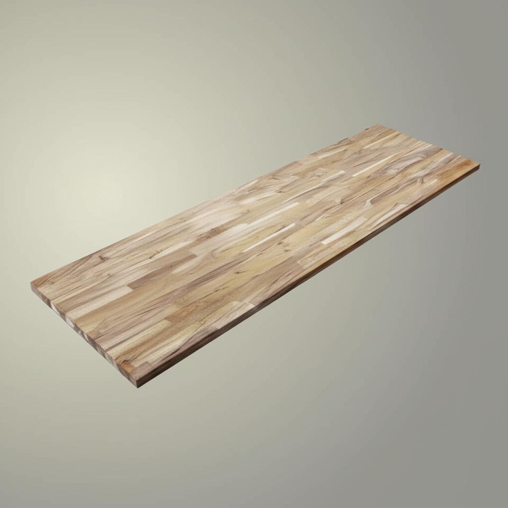 Hampton Bay 10 ft. Teak Butcher Block Countertop