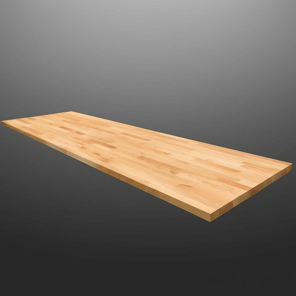 Hampton Bay 6 ft. Finished Engineered Birch Butcher Block Countertop