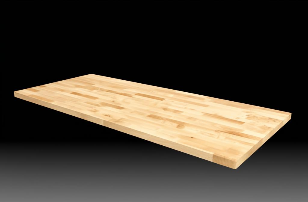 Hampton Bay 4 ft. L x 25 in. D Finished Engineered Birch Butcher Block Countertop