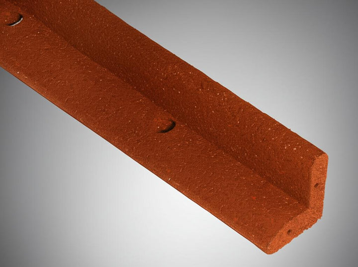 Vigoro EcoBorder 4 ft. Red Rubber Landscape Edging (6-Pack)