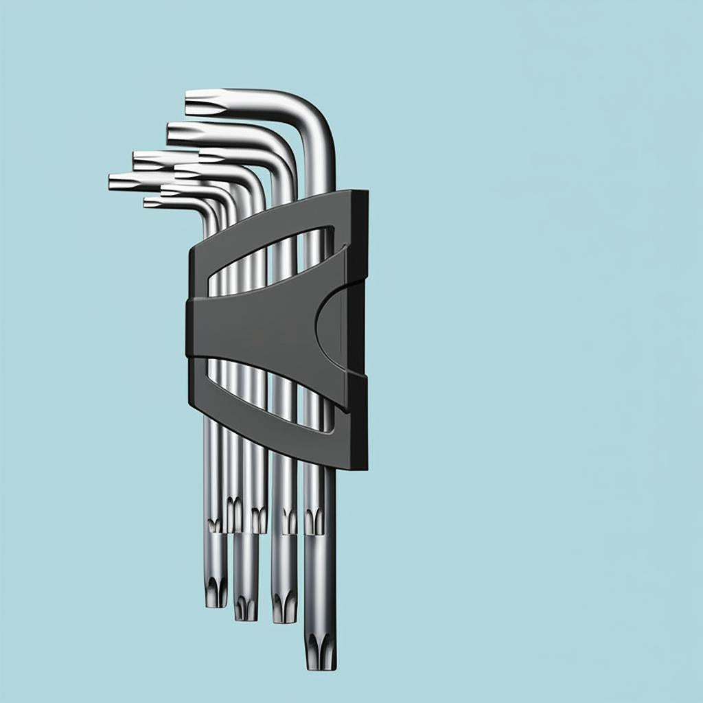 Husky Magnetic Tamperproof TORX L-Key Set (9-Piece)