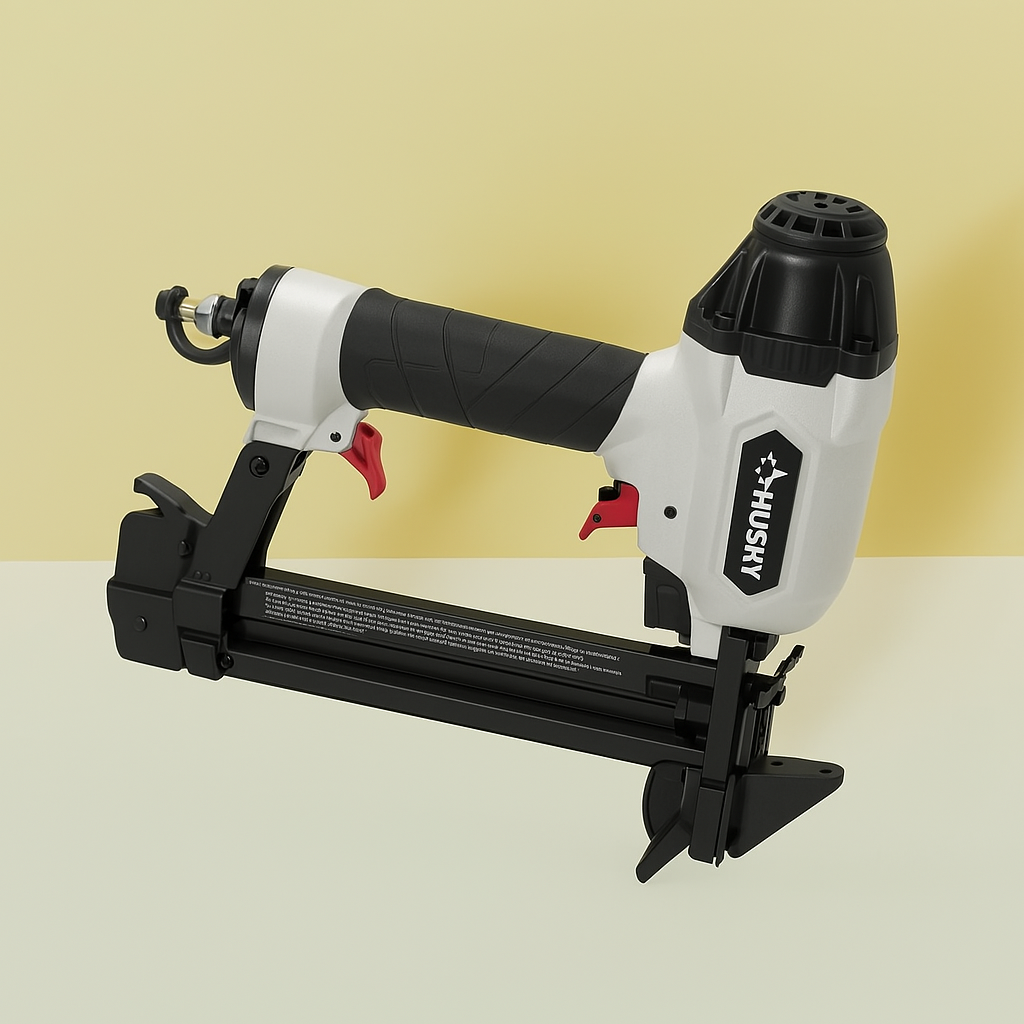 Husky Pneumatic 4-in-1 18-Gauge Mini Flooring Nailer and Stapler