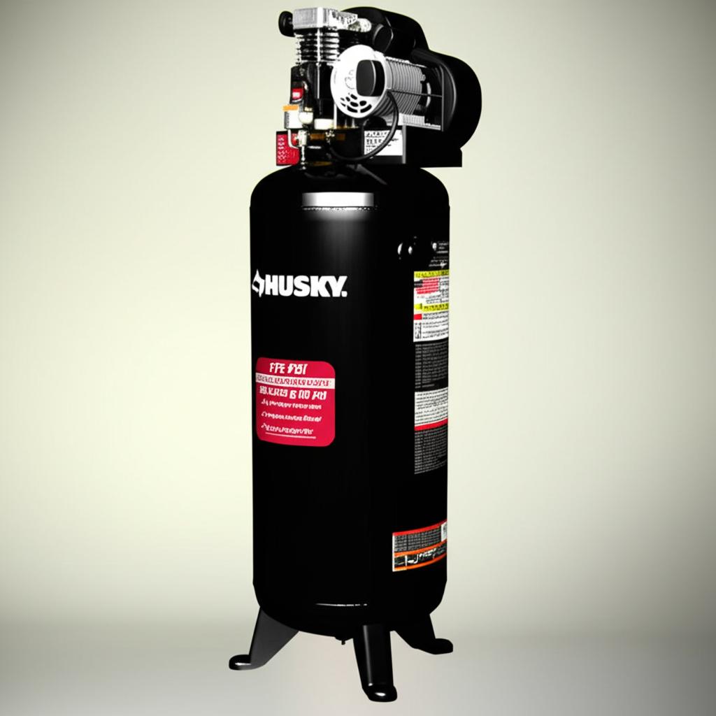Husky 60 Gal. Stationary Electric Air Compressor - Durable and Efficient