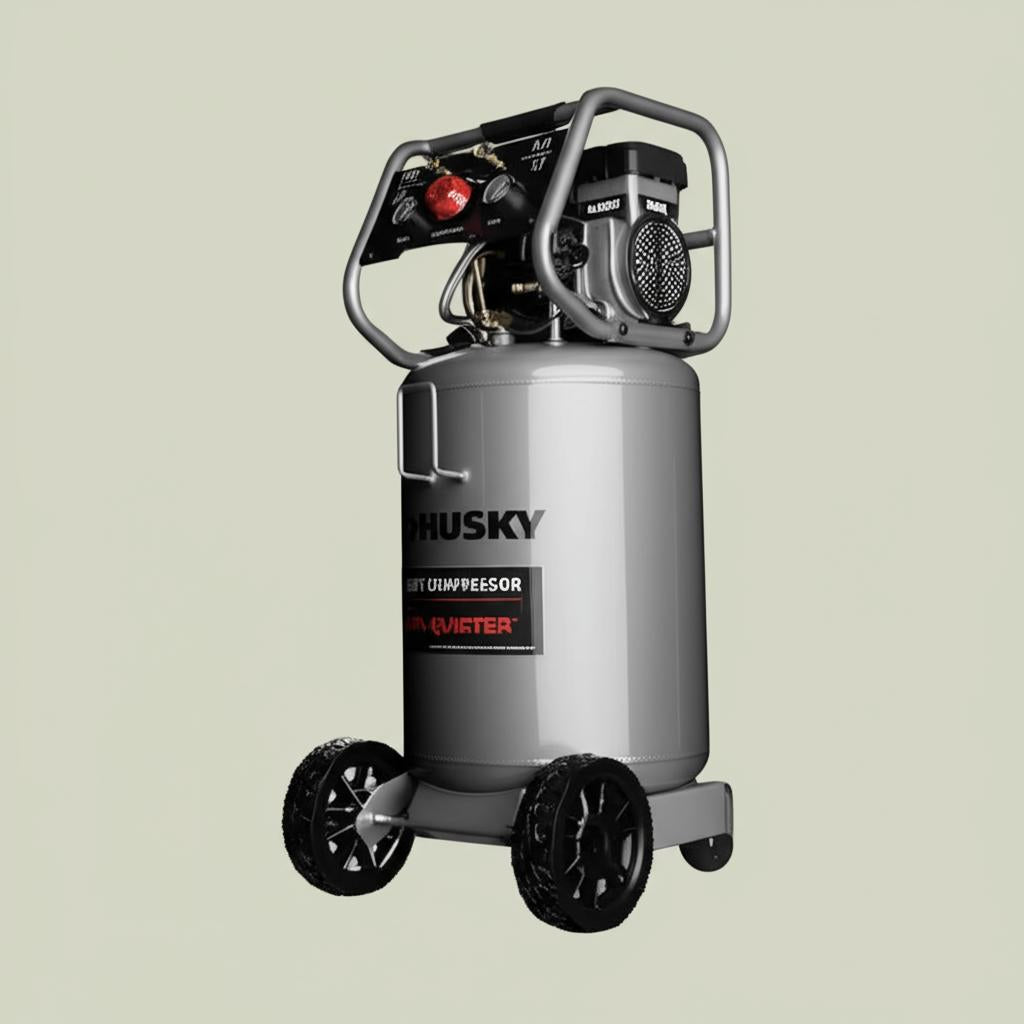 Husky 20 Gal. Vertical Electric Quiet Air Compressor