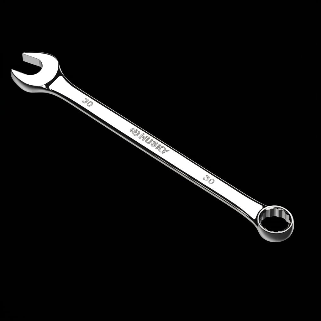 Husky 30 mm 12-Point Metric Full Polish Combination Wrench