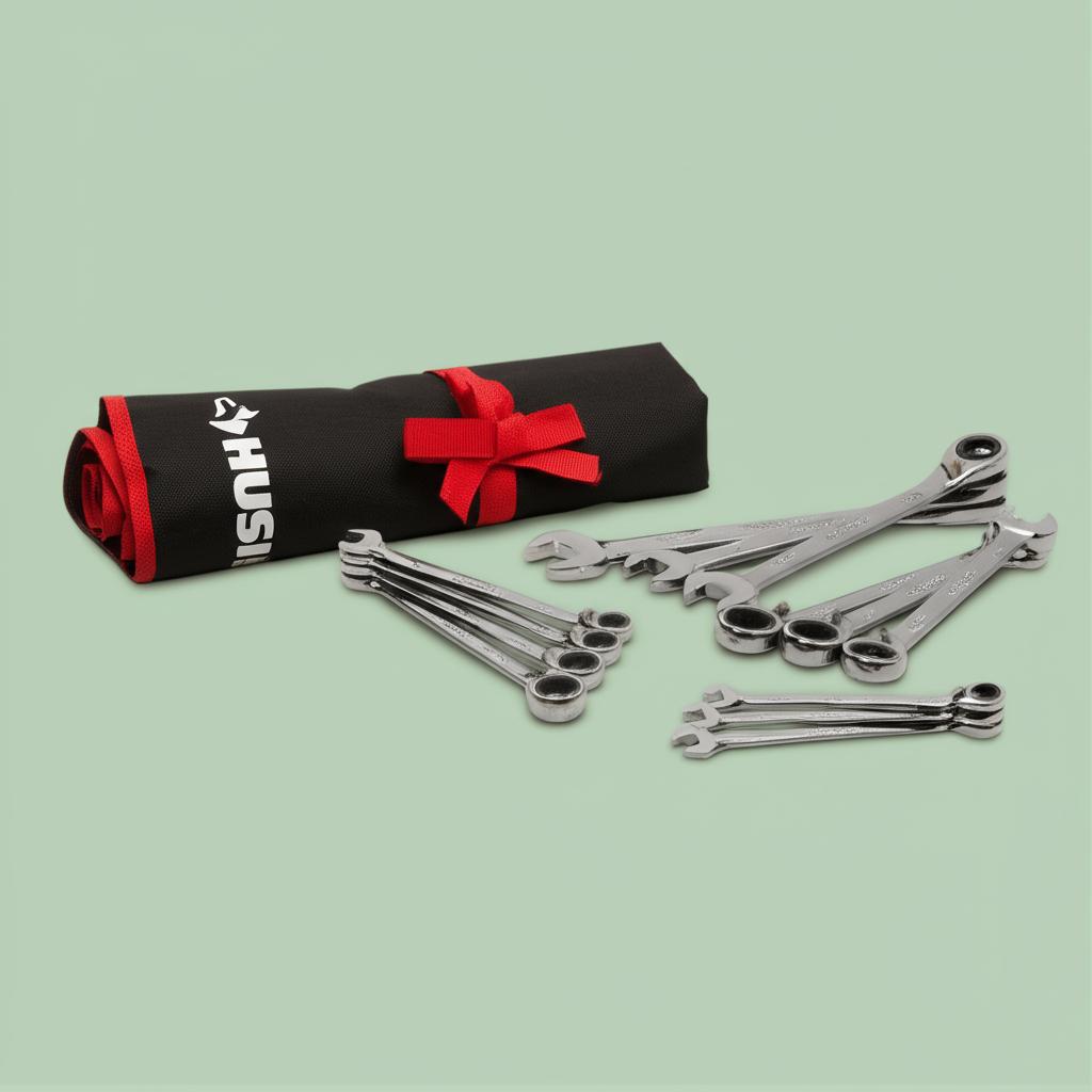 Husky Master Metric Reversible Ratcheting Wrench Set (13-Piece)