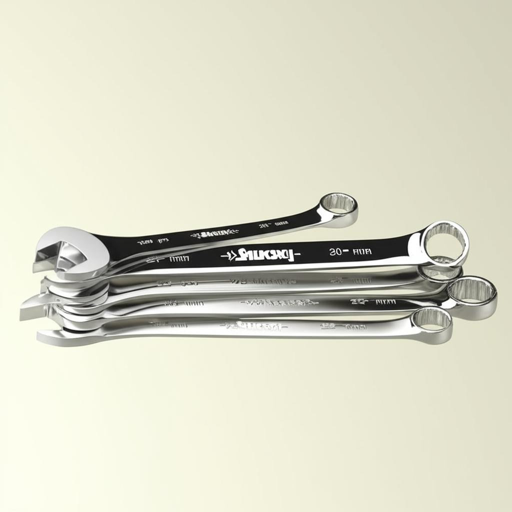 Husky Metric X-Large Combination Wrench Set (5-Piece)