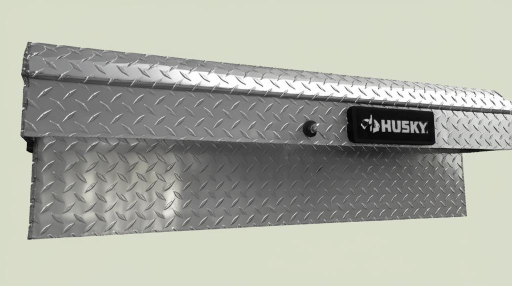 Husky 46.8 in. Aluminum Low Side Truck Tool Box